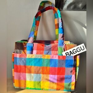 Baggu everyday madras cloud bag